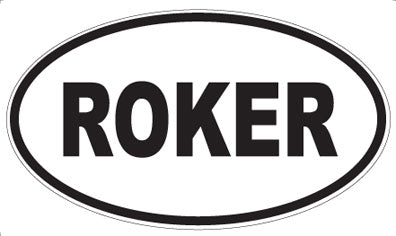 ROKER - Oval Magnet