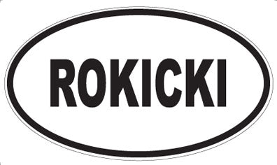ROKICKI - Oval Magnet