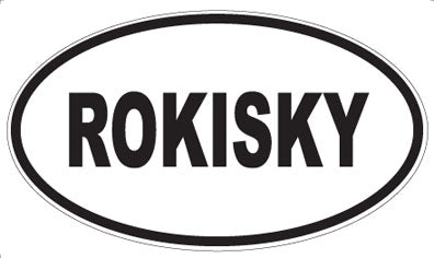 ROKISKY - Oval Magnet