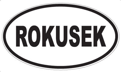 ROKUSEK - Oval Sticker