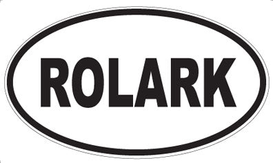 ROLARK - Oval Sticker