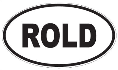 ROLD - Oval Magnet