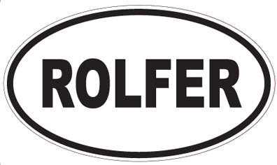 ROLFER - Oval Sticker