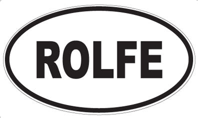 ROLFE - Oval Magnet