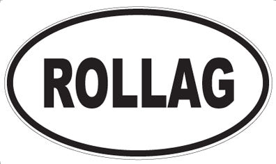 ROLLAG - Oval Magnet