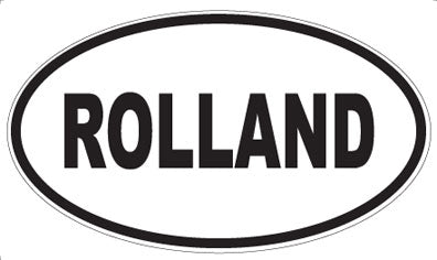 ROLLAND - Oval Magnet
