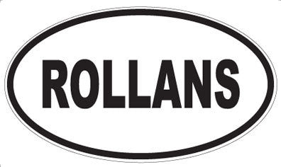 ROLLANS - Oval Magnet