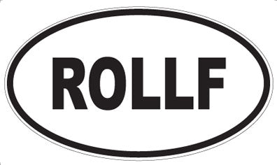 ROLLF - Oval Sticker