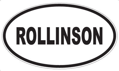 ROLLINSON - Oval Magnet