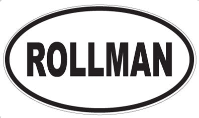 ROLLMAN - Oval Magnet