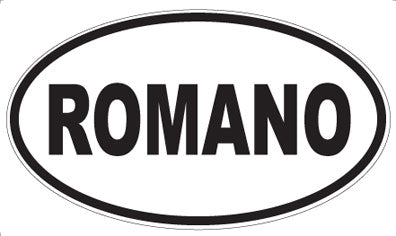 ROMANO - Oval Magnet