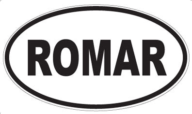 ROMAR - Oval Magnet