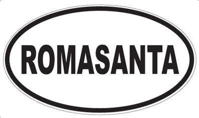 ROMASANTA - Oval Magnet