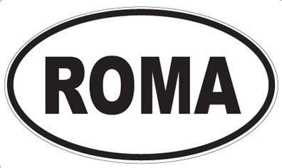 ROMA - Oval Magnet