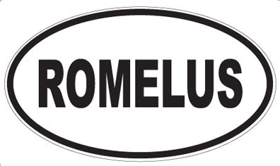 ROMELUS - Oval Magnet