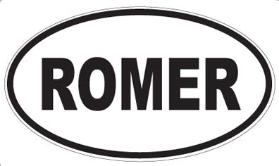 ROMER - Oval Magnet