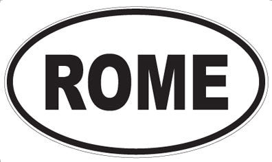 ROME - Oval Magnet