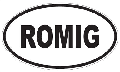 ROMIG - Oval Magnet