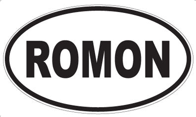 ROMON - Oval Magnet