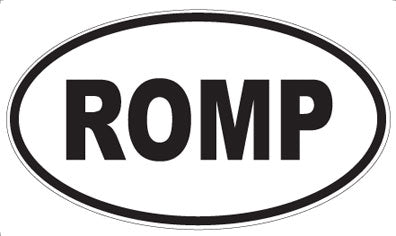 ROMP - Oval Magnet