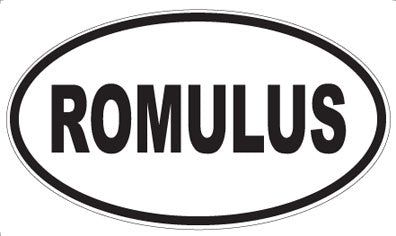 ROMULUS - Oval Magnet