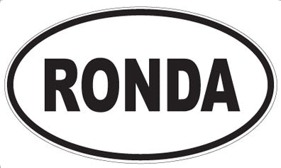 RONDA - Oval Magnet