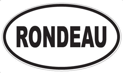 RONDEAU - Oval Magnet