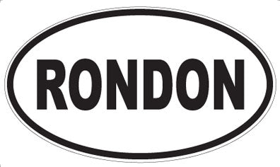 RONDON - Oval Magnet