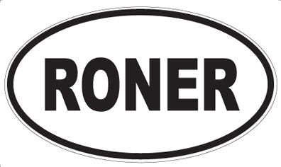 RONER - Oval Magnet