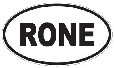 RONE - Oval Magnet