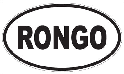 RONGO - Oval Magnet