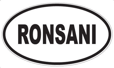 RONSANI - Oval Magnet