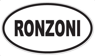 RONZONI - Oval Magnet