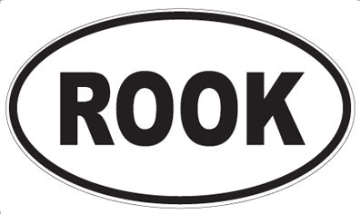 ROOK - Oval Magnet