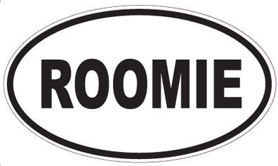 ROOMIE - Oval Sticker