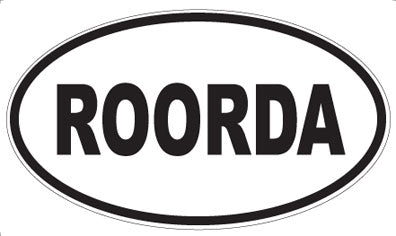 ROORDA - Oval Magnet