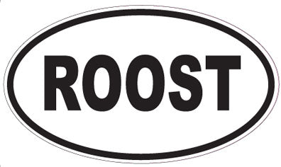 ROOST - Oval Magnet