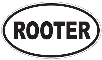 ROOTER - Oval Sticker