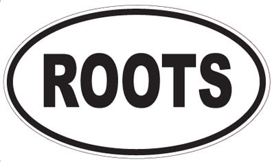 ROOTS - Oval Magnet
