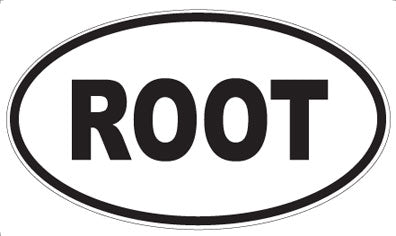 ROOT - Oval Magnet