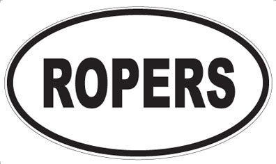 ROPERS - Oval Magnet