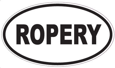 ROPERY - Oval Sticker