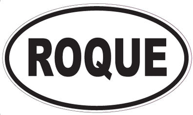 ROQUE - Oval Sticker