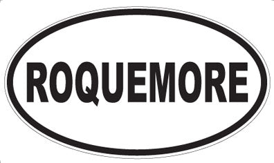 ROQUEMORE - Oval Magnet