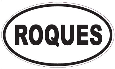 ROQUES - Oval Sticker