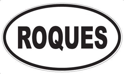 ROQUES - Oval Magnet