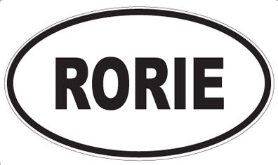 RORIE - Oval Magnet