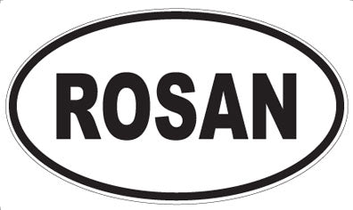 ROSAN - Oval Sticker