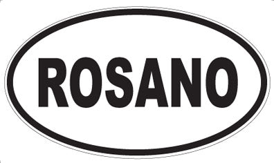 ROSANO - Oval Magnet