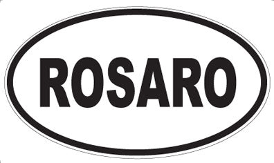 ROSARO - Oval Magnet